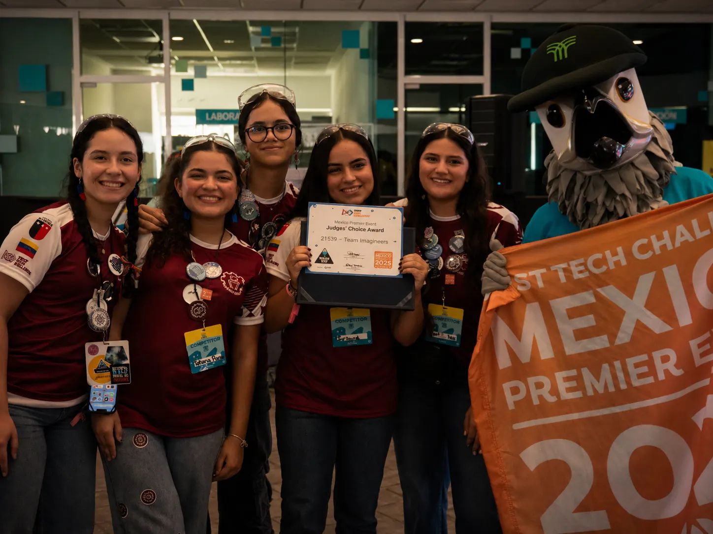 Team Imagineers representando al país en el México Premier Event 2025